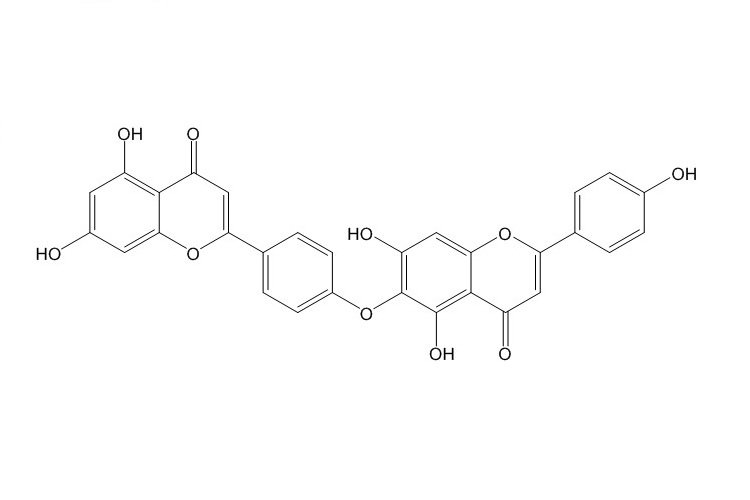 hinokiflavone,19202-36-9,双黄酮类 bisflavones,双